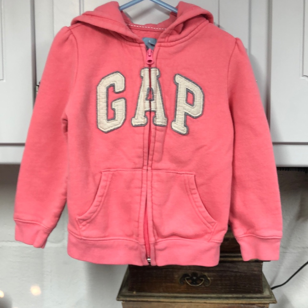 Gap‎ zip up hoodie girls size 4